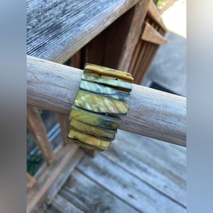 Green Shell Bracelet